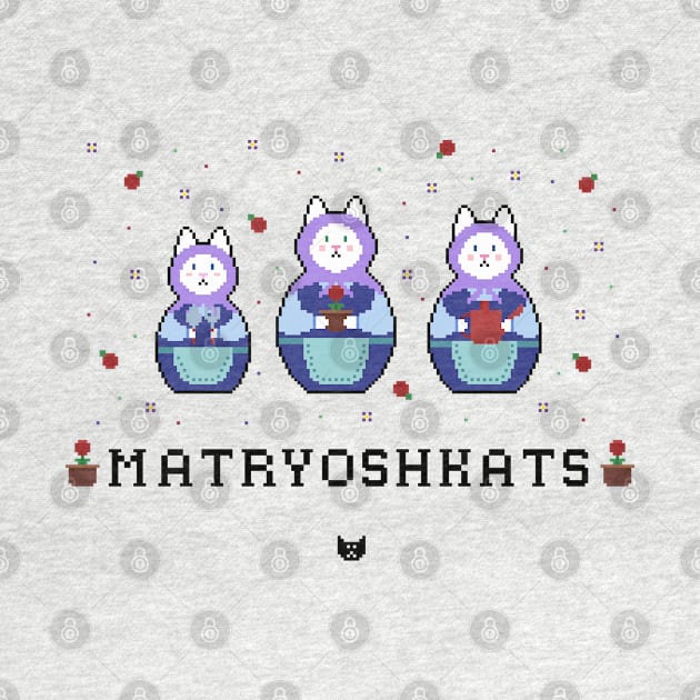 Matryoshkats Gardening Set by katnanigans